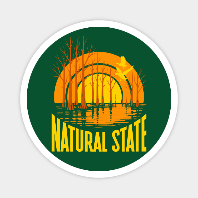 Natural State of Bliss Magnet by rt-shirts